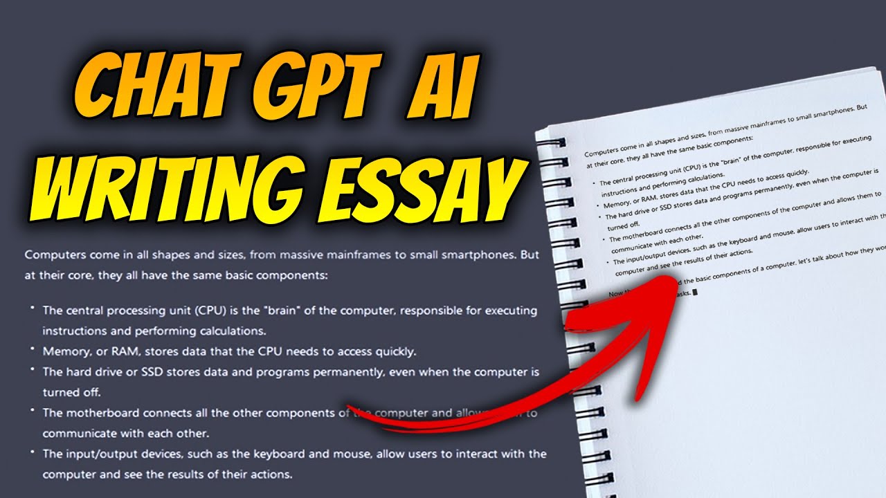 How to Write an Essay with ChatGPT